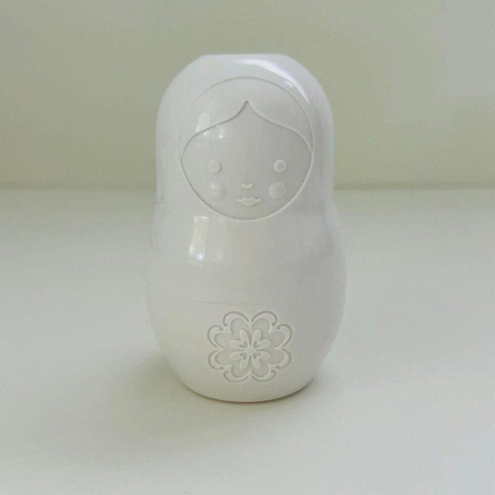 FRED & FRIENDS M-Cups White Plastic Russian Matryoshka Nesting Measuring Cup Set